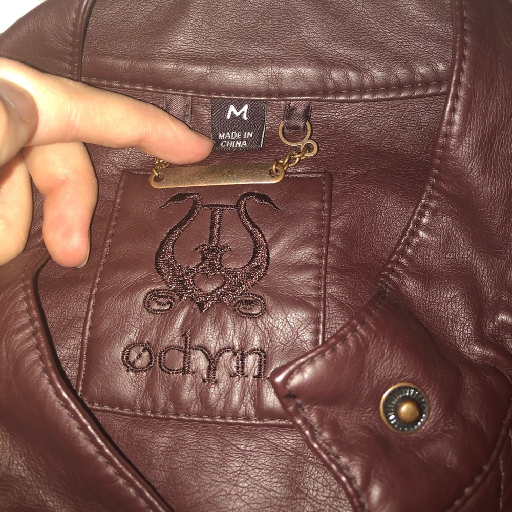 Faux Leather Jacket - Picture 4 of 5